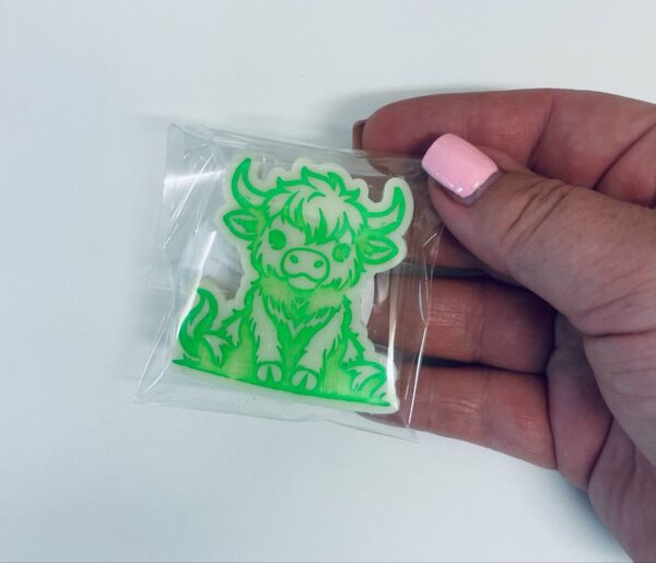 Highland Cow Angel Wings