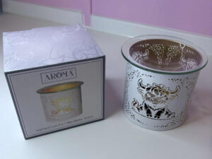 Highland Cow White Wax Burner